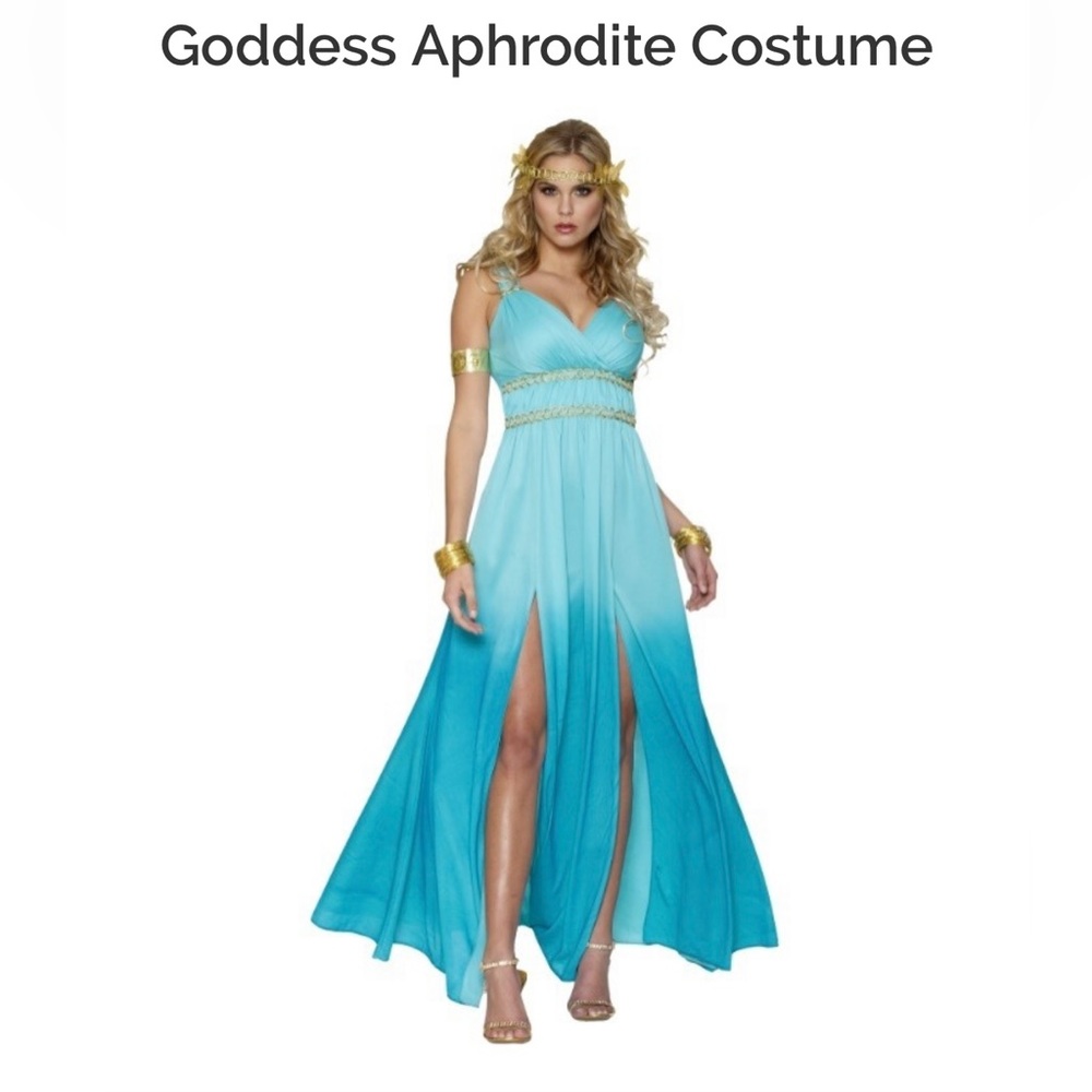 Green Goddess Halloween Costume